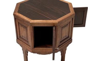 Art Deco Amsterdamse School Coffee Table or Cabinet by Napoleon Le Grand, 1920s